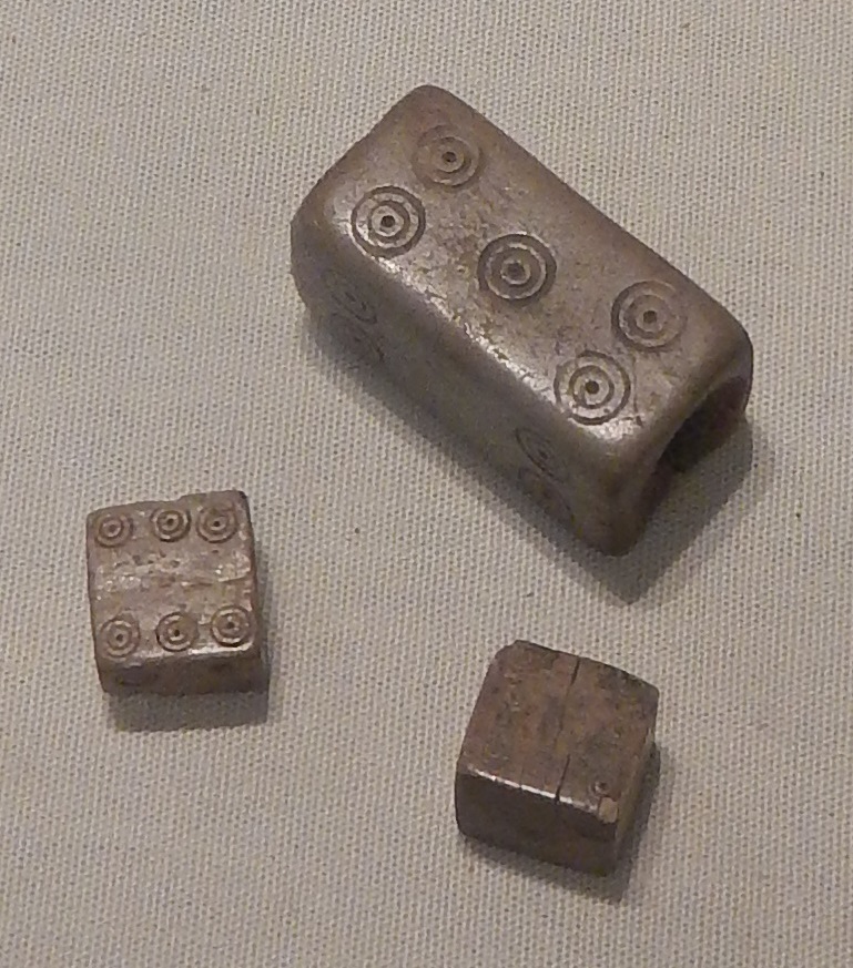 Roman bone dice